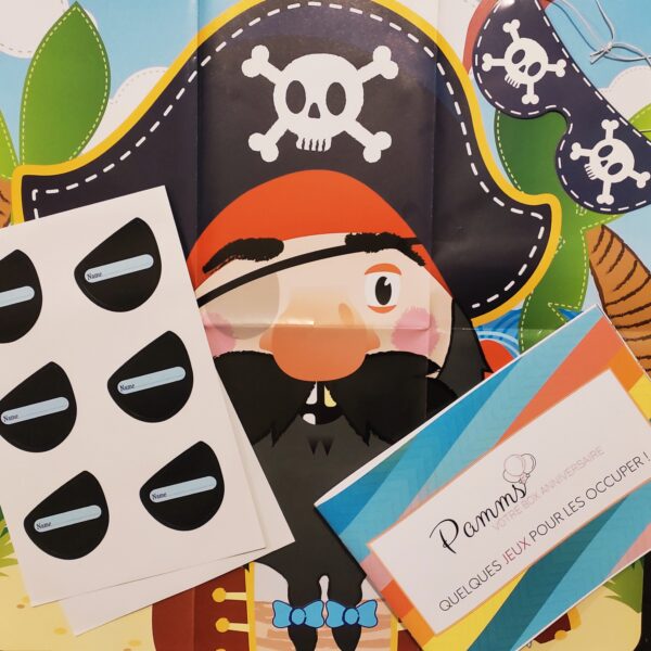 Animation box anniversaire petit Pirate
