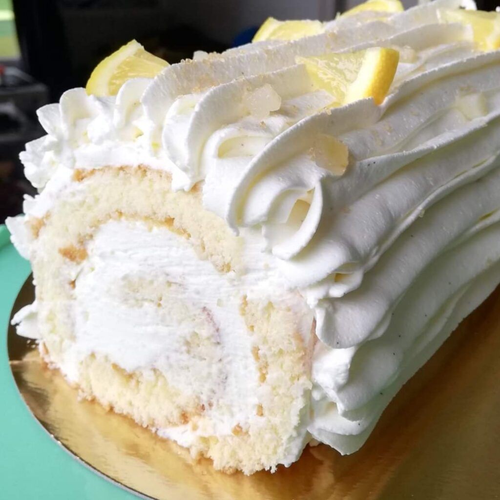 Gâteau roulé au Citron