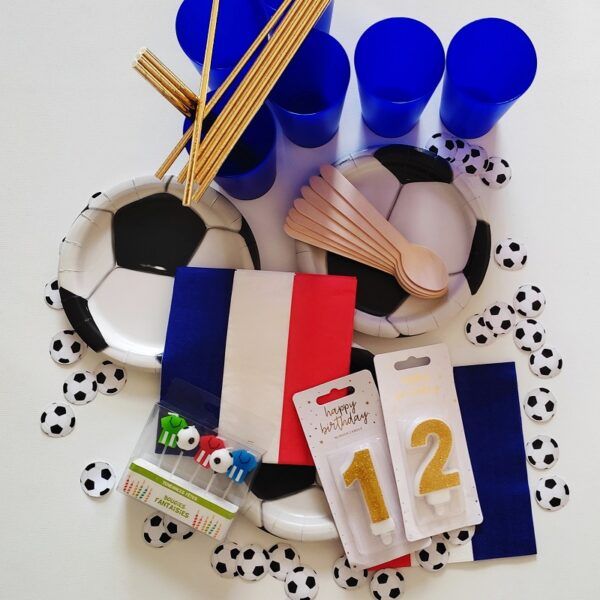 vaisselle box anniversaire foot ado